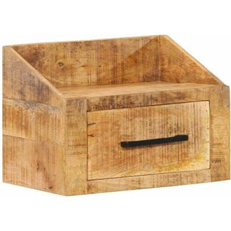 vidaXL Armadio da Notte con cassetto Marrone 40 x 30 x 30 cm - Vidaxl