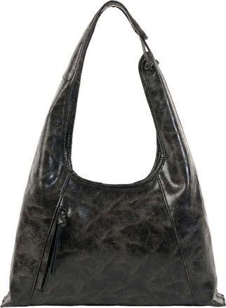 Fredsbruder FREDsBRUDER Leather Shoulder Bag Ever Faded Hobo Faded Black