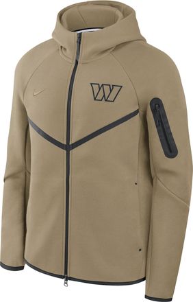 Nike Washington Commanders Tech Fleece Windrunner Nike Mens NFL Full-Zip Hooded Jacket in Brown | 05L40IDH9E-GML