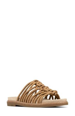 Donald J Pliner Loni Slide Sandal in Camel at Nordstrom, Size 6.5