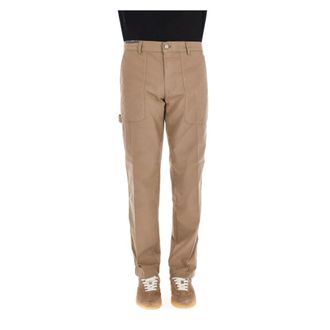 Pantaloni Torino Straight Trousers, male, Brown, W33, Straight Trousers