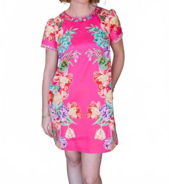 Elizabeth & James Louisa Mini Dress In Tulip