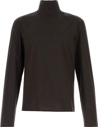 Gucci Licht Shirt - Heren - Longsleeves - Bruin - M - Tops