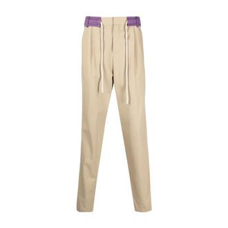 Palm Angels Uomo, Pantaloni, Beige, L, new