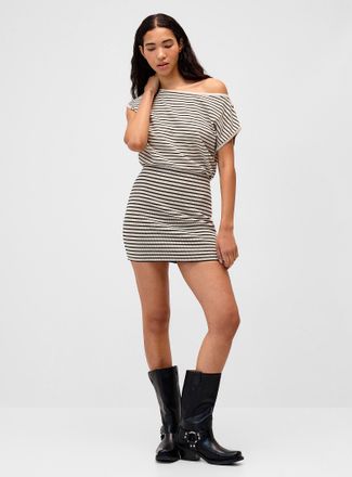 Twik Womens Boat collar knit dress