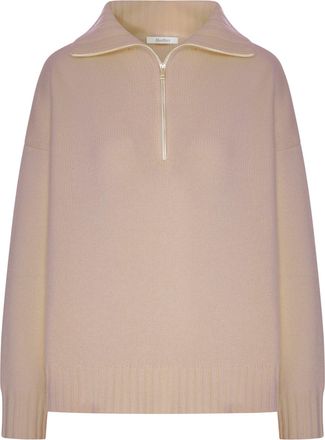Max Mara HIGH NECK SWEATER IN CASHMERE YARN - Max Mara - Woman