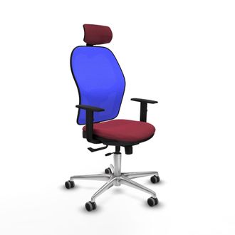 Piqueras y Crespo Silla De Oficina Piqueras Y Crespo Jorquera Negro Espuma 50 Mm