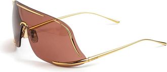Loewe Signature Zonnebril - Heren - Zonnebrillen - Geel - ONE Size - Accessoires