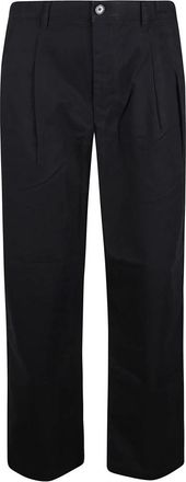 Calvin Klein Heren, Broeken, Zwart, Maat: W34 Katoen