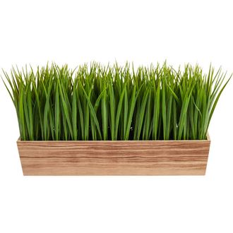Nearly Natural 20-in Vanilla Grass Artificial Plant in Decorative Planter in Green at Nordstrom