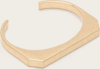 AllSaints Womens Brass Arya Cuff Bracelet, Size: One Size