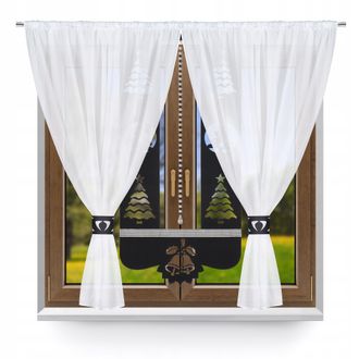 OEM Cortina Moderna R2, Juego Navide&ntilde;o, Panel Decorativo Glamuroso Para &Aacute;rbol De Navidad 300x150