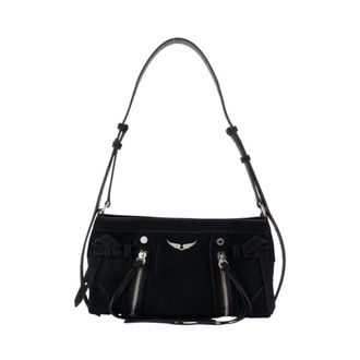 Zadig&Voltaire Dames, Tassen, Zwart, Maat: ONE Size Leer