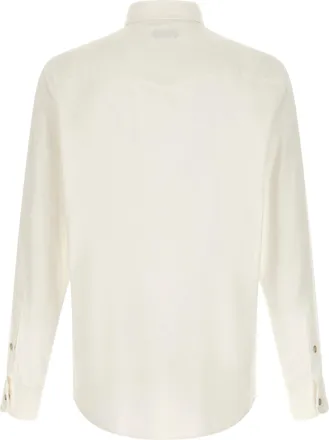 Tom Ford Western-Style Cotton Shirt - Cream