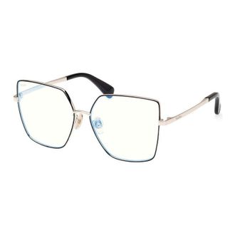 Max Mara MM5073-H-B 005 Black/Gold 60mm