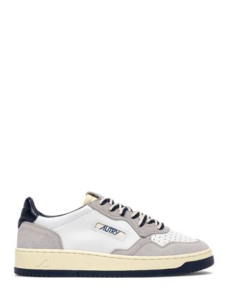 Autry Low-top Sneakers with Leather and Suede Accents