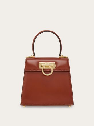 Ferragamo Women Iconic Top Handle (S) Brown