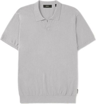 Ecoalf Olmo Knit Polo-Shirt f&uuml;r Herren | grau