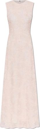 Rotate Jurk met bloemmotief - Dames - Maxi kleedjes - Roze - S - Organza - Kleedjes
