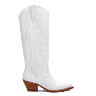 Matisse Footwear Agency Western Boot In White