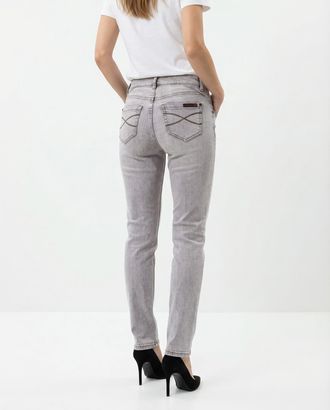 Brunello Cucinelli Light Grey Skinny Denim Jeans - Gray