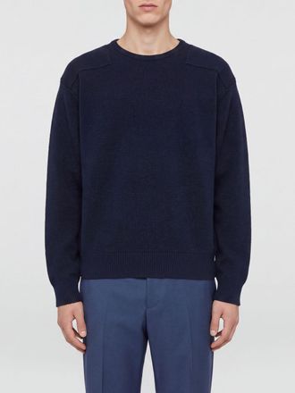 Jil Sander Wool-Blend Crewneck Jumper with Dropped Shoulders