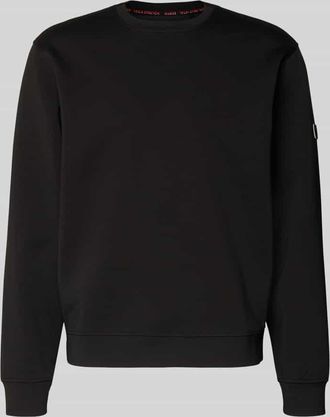 Guess Sweatshirt mit Rundhalsausschnitt in Black, Größe XXL
