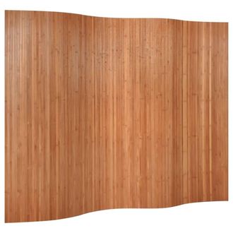Berkfield Home Room Divider&not;Brown 165x250 cm&not;Bamboo in Brown | Size: 165x250 cm