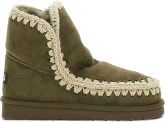 Mou Laarzen met logopatch - Groen