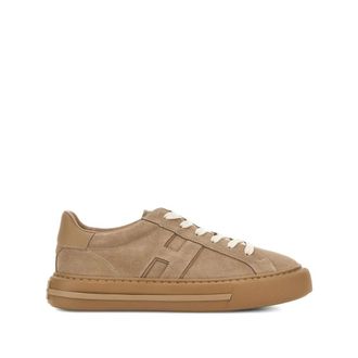 Hogan H691 Sneakers - Heren - Sneakers - Bruin - 45 EU - Leer - Schoenen