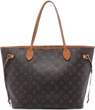 Louis Vuitton Pre-owned Tote Bags, female, Brown, Size: ONE SIZE Pre-owned Neverfull MM