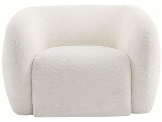 Habitat et Jardin Sill&oacute;n De Tela Boucl&eacute; washington - Blanco