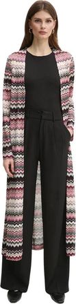 Missoni Lange Vest - Dames - Lange truien - Veelkleurig - XL - Truien & Vesten