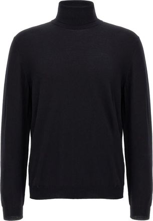 Zanone Flexwool Turtleneck Sweater - Heren - Coltruien - Blauw - 3XL - Wol - Truien & Vesten