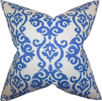 The Pillow Collection Damask Decorative Pillow