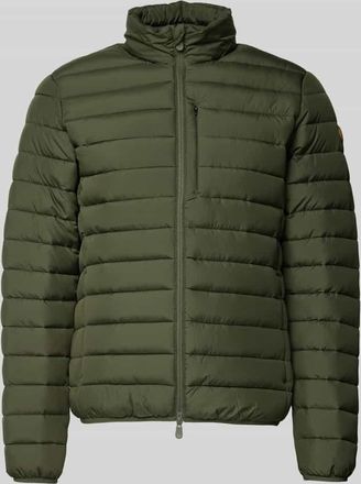 Save The Duck Steppjacke mit Zweiwege-Reißverschluss Modell ERION in Oliv, Größe XXL