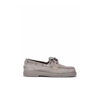 Brunello Cucinelli Brunello Cucinelli, Sailor Shoes, female, Gray, Size: 8 1/2 US Sailor Shoes