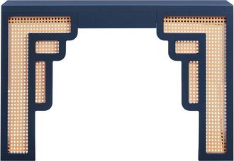 TOV Furniture Suzie Rattan Console Table