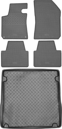 OEM Juego De Alfombrillas De Goma Para Coche Y Alfombrilla Para Maletero Para Peugeot 308 Ii Estate (sw) De 2013 A 2021