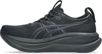 Asics (WMNS) ASICS Gel-Nimbus 28 D Wide Black Graphite Grey 1012B917-001
