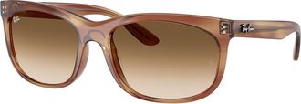 Ray-Ban RB2389F Balorette Asian Fit 140351 Mens Sunglasses Brown Size 60
