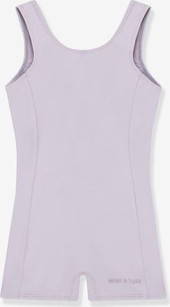 MINI A TURE M&auml;dchen Schwimmanzug mit kurzem Bein MATAJWA MINI A TURE lavandel