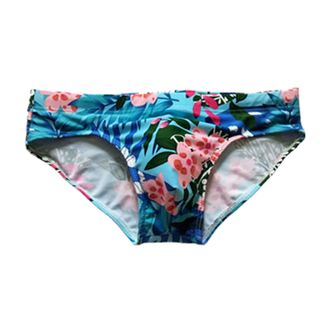 Generic Underpants Mens Briefs Mens Floral Pattern Underwear Comfortable Sports Briefs Thong Mens Stretch Breathable Mens Briefs with Fly Soft Waistband Mens 