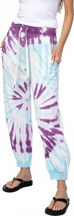 NSF Kane Lounge Pant In Purple Haze Dye