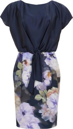 Swing Swing, Dames, Jurken, Blauw, Maat: 3XL Poliester