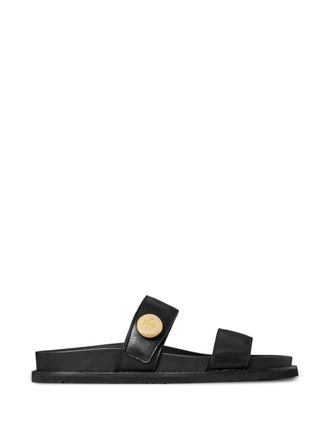 Tory Burch Tory Burch Romy Sport Leder-Slides