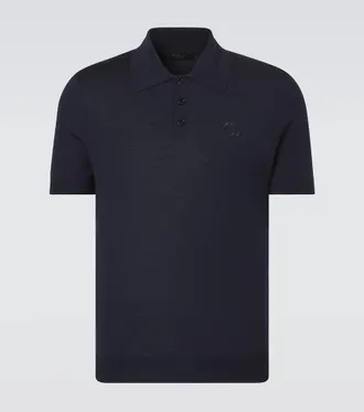 Gucci Double G wool polo shirt
