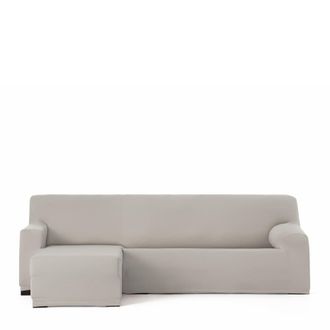 Eysa Funda de chaise longue biel&aacute;stica izquierda b/c lino 250 - 310 cm