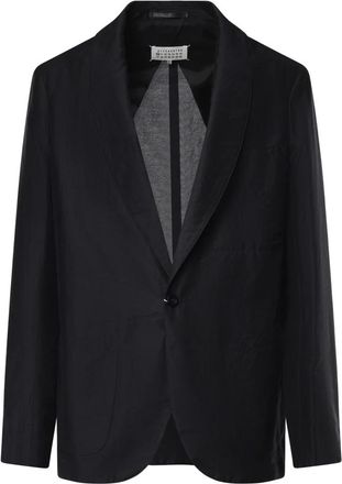 Maison Margiela Jassen, Heren, Blauw, L, Blazers