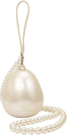 Simone Rocha Clutches, female, Beige, ONE SIZE, Micro Egg Bag